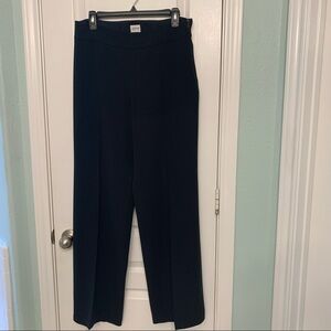 Armani black straight leg pants